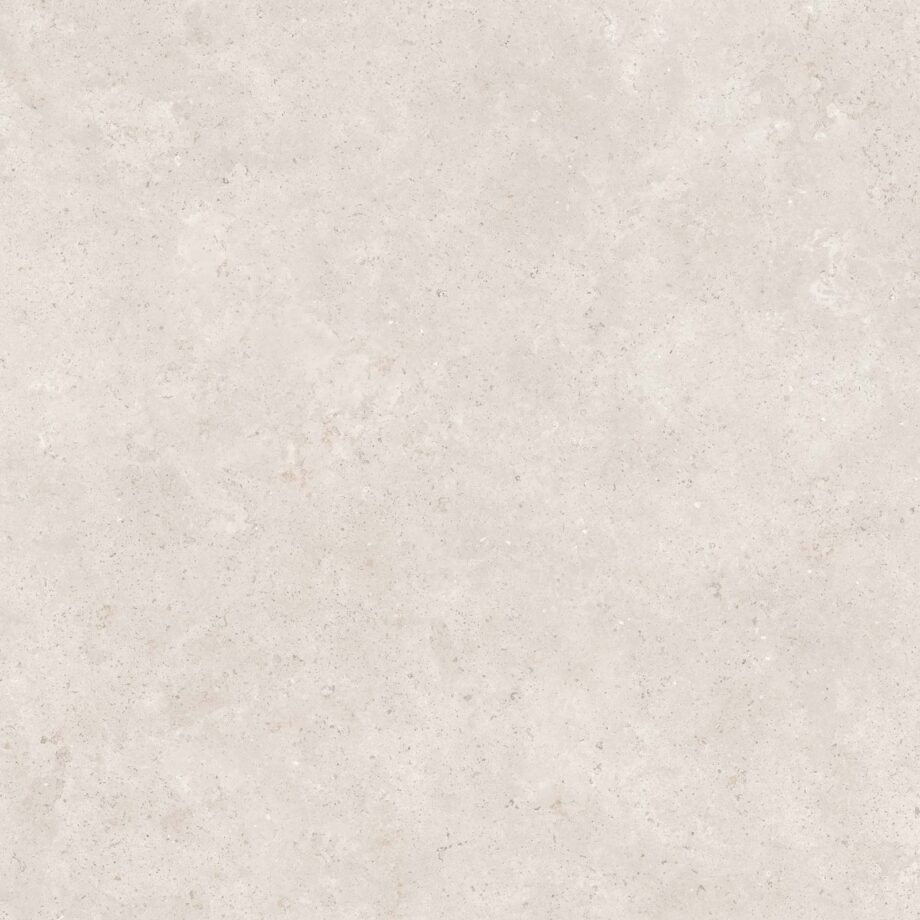 Bodenfliese aus Feinsteinzeug in Steinoptik mit strukturierter Oberfläche Tau Campaspero TXT White, 100x100 cm, Weiß, R10, rektifiziert