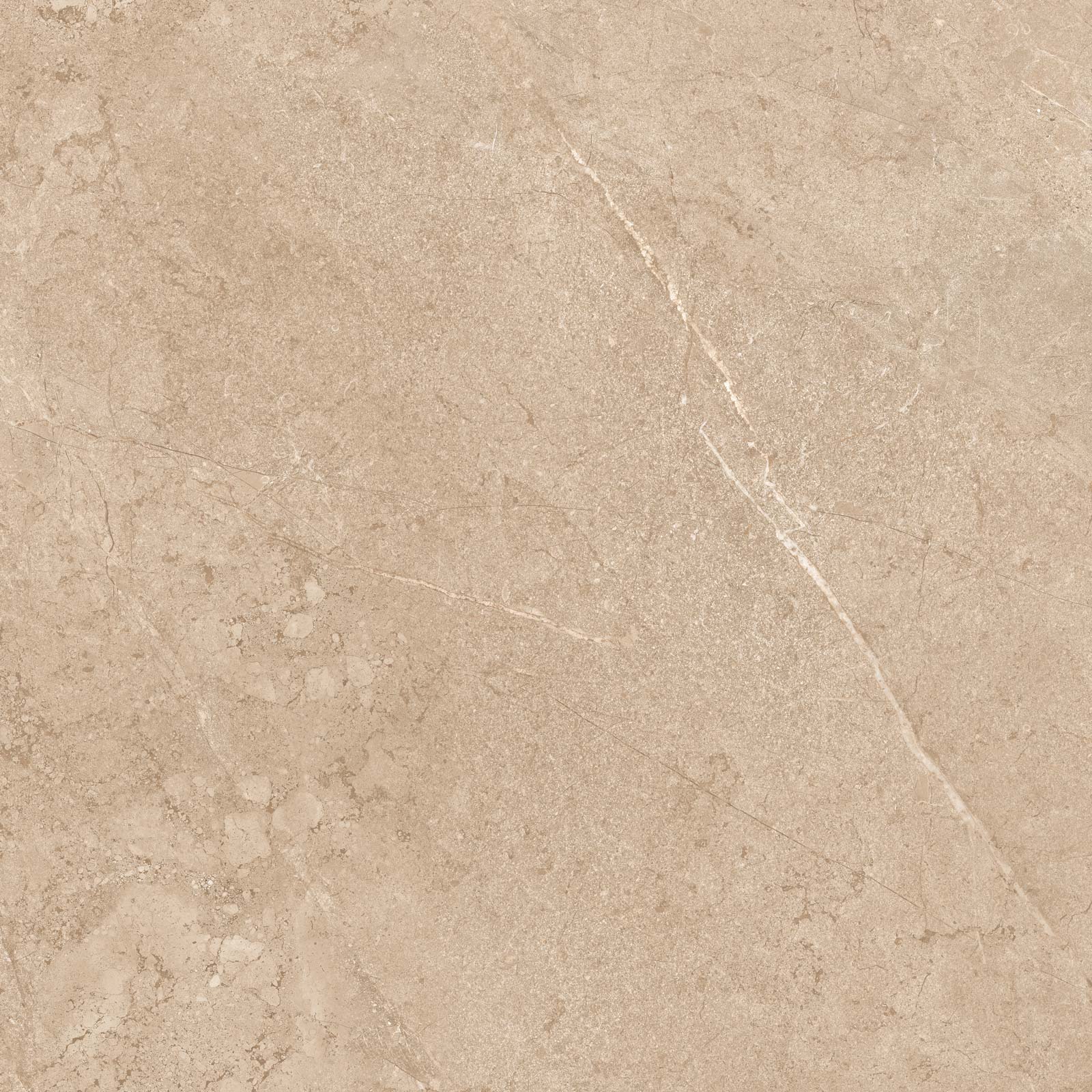 Strukturierte Bodenfliese aus Feinsteinzeug in Steinoptik Tau Lithos TXT Sand, 100x100 cm, Sandbeige, R10, rektifiziert