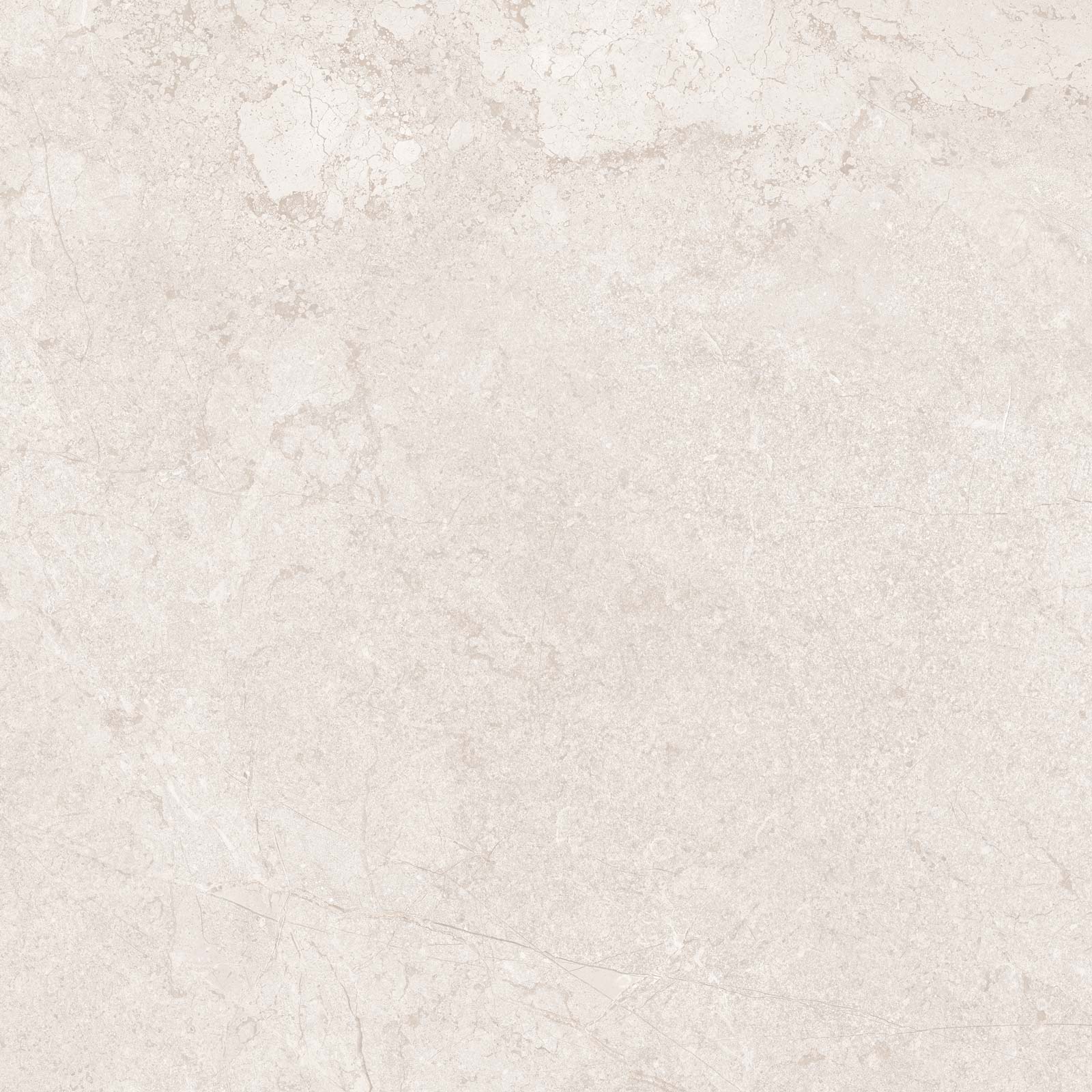 Strukturierte Bodenfliese aus Feinsteinzeug in Steinoptik Tau Lithos TXT White, 60x60 cm, 9 mm, Weiß, R10, rektifiziert