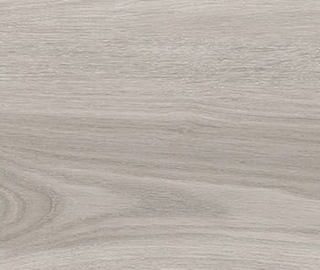 Matte Bodenfliese aus Feinsteinzeug in Holzoptik Tau Origin Silver, 22,5x180 cm, 11 mm, Silbergrau, R10, rektifiziert