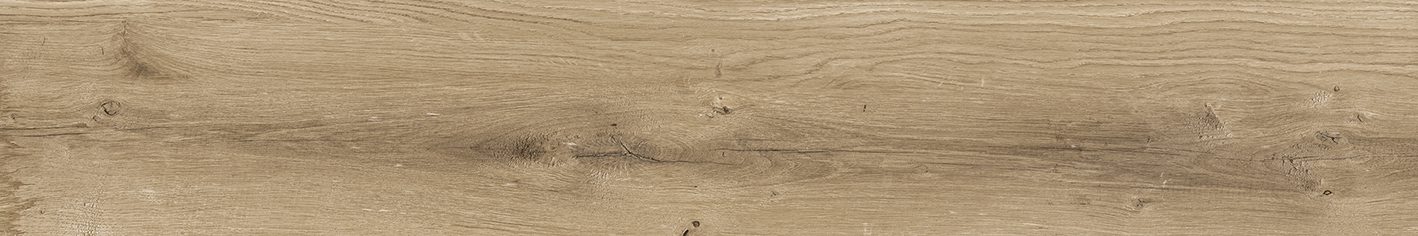 Rutschhemmende Bodenfliese aus Feinsteinzeug in Holzoptik Tau Eternal Roble, 20x120 cm, 9 mm, Eiche, R11, rektifiziert