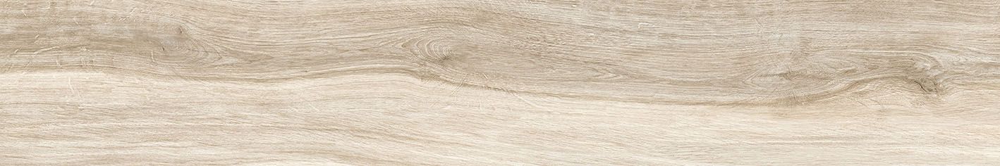 Matte Bodenfliese aus Feinsteinzeug in Holzoptik Tau Bohars Olivo, 20x120 cm, 9 mm, Olivenholz, rektifiziert
