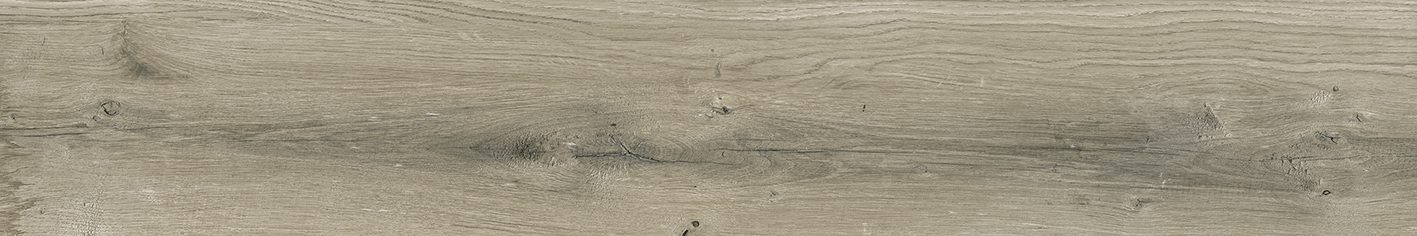 Rutschhemmende Bodenfliese aus Feinsteinzeug in Holzoptik Tau Eternal Olivo, 20x120 cm, 9 mm, Olivenholz, R11, rektifiziert