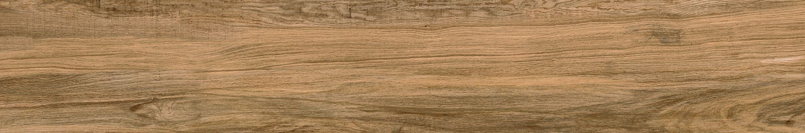 Matte Bodenfliese aus Feinsteinzeug in Holzoptik Tau Ragusa Umber, 20x120 cm, 9 mm, Umbra, rektifiziert
