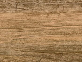 Rutschhemmende Bodenfliese aus Feinsteinzeug in Holzoptik Tau Ragusa Umber, 20x120 cm, 9 mm, Umbra, R11, rektifiziert