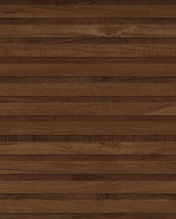 Wandfliese aus Feinsteinzeug in Holzoptik mit Relief Tau Eternal Teka, 60x120 cm, Teak, rektifiziert