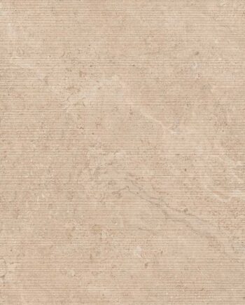 Wandfliese aus Feinsteinzeug in Steinoptik mit Relief Tau Dorset Sand Relief, 60x120 cm, Sandbeige, rektifiziert