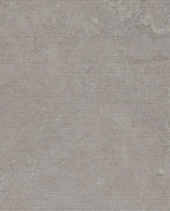 Wandfliese aus Feinsteinzeug in Steinoptik mit Relief Tau Dorset Silver Relief, 60x120 cm, Silbergrau, rektifiziert