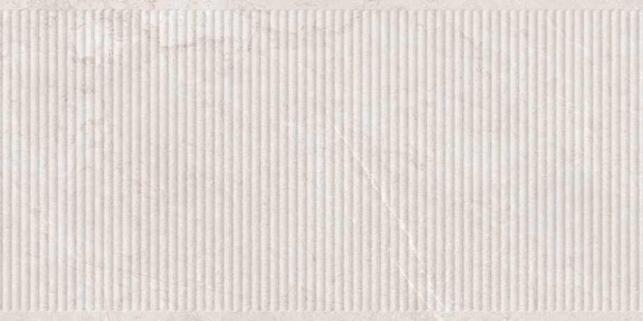 017.250.0108.16740-1 Feinsteinzeug-Wandfliese in Steinoptik mit Relief Tau Lithos Relief White, 60x120 cm, Weiß, R10, rektifiziert