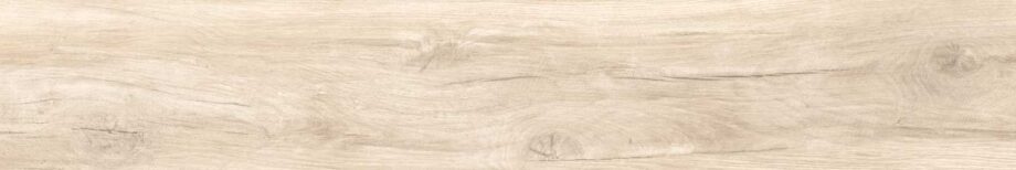 Matte Bodenfliese aus Feinsteinzeug in Holzoptik Tau Eternal Haya, 25x150 cm, Buche, rektifiziert