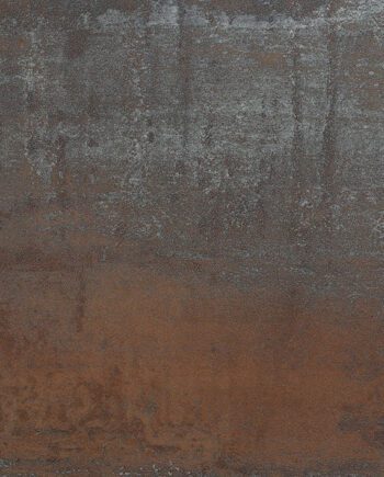 Bodenfliese aus Feinsteinzeug in Cortenstahl-Optik Tau Corten A, 30x60 cm, 10,5 mm, Rostbraun, rektifiziert
