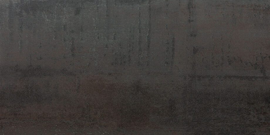 017.450.0899.03972-1 Bodenfliese aus Feinsteinzeug in Cortenstahl-Optik Tau Corten B, 30x60 cm, 10,5 mm, dunkles Rostbraun, rektifiziert