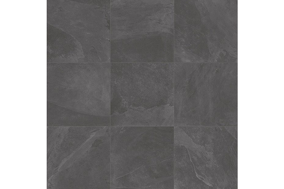 Terrassenplatte aus Feinsteinzeug in Betonoptik Bold Antracite, 60x60 cm, 20 mm, Anthrazit, R11 – 2