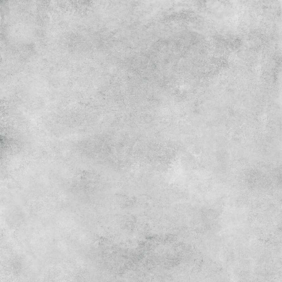 181645-1 Matte Bodenfliese aus Feinsteinzeug in Betonoptik Floyd White, 60x60 cm, 8 mm, Weiß, R9