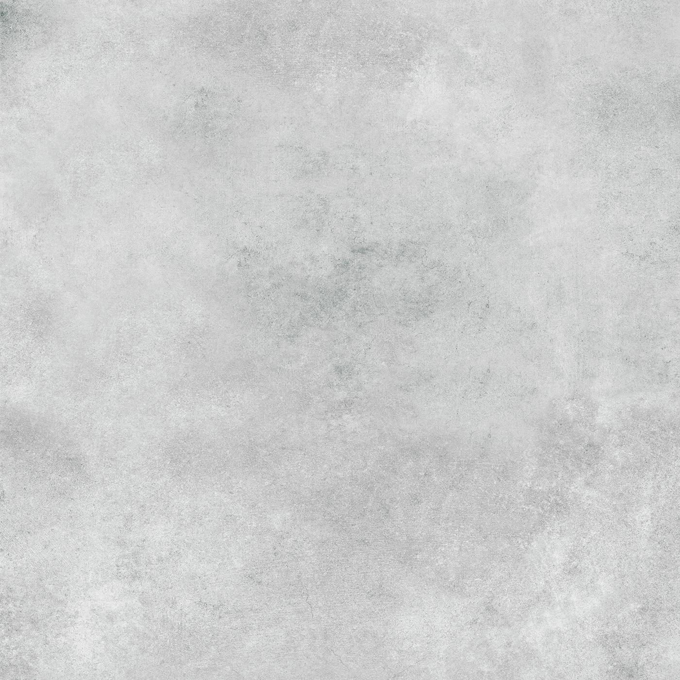 Matte Bodenfliese aus Feinsteinzeug in Betonoptik Floyd White, 60x60 cm, 8 mm, Weiß, R9 – 2