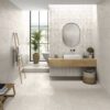 Matte Bodenfliese aus Feinsteinzeug in Steinoptik Aurea Beige, 60x60 cm, 10 mm, Beige, R10 – 2