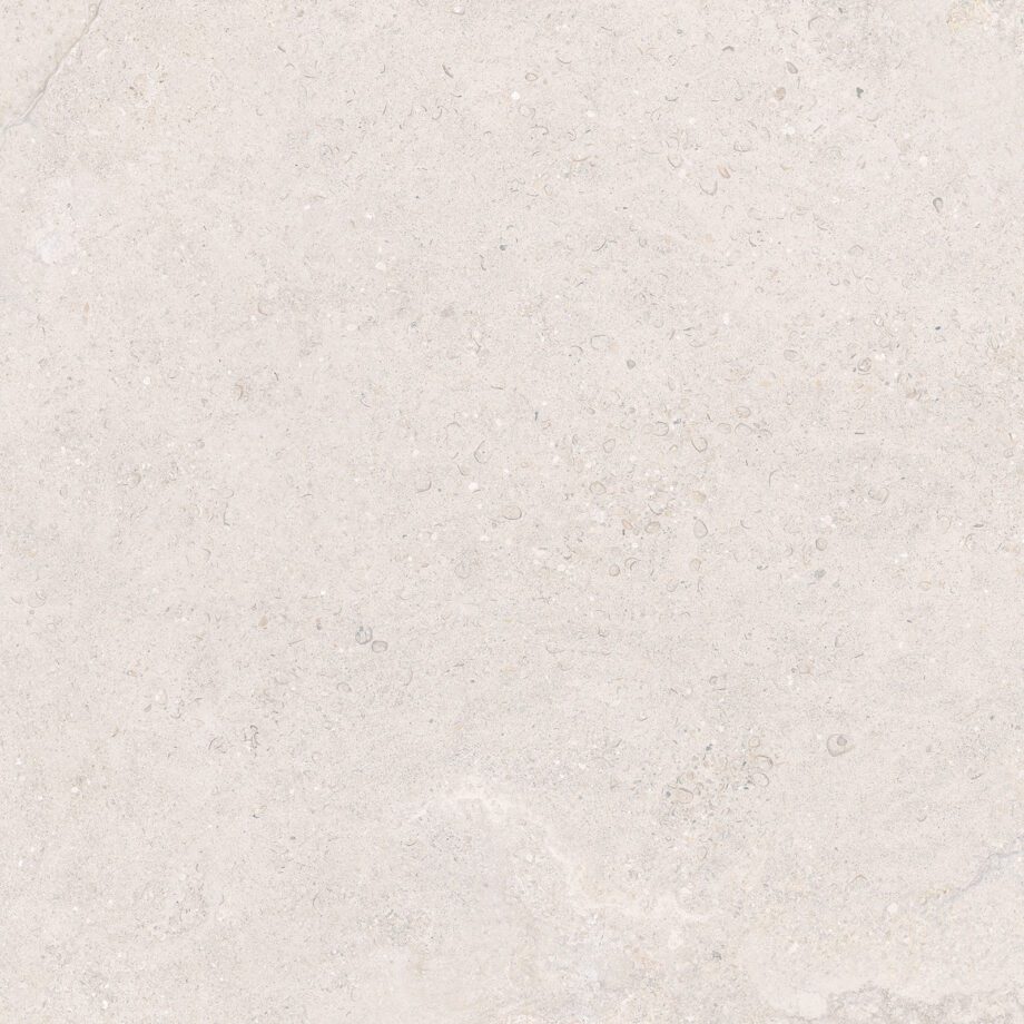 017.785.0108.15205-1 Terrassenplatte in Steinoptik Tau Dorset White, 60x60 cm, 20 mm, Weiß, R11, rektifiziert