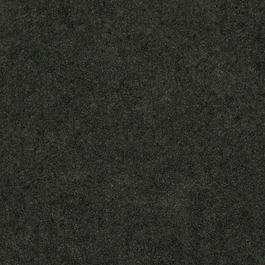 Matte Bodenfliese aus Feinsteinzeug in Terrazzo-Optik Tau Tornares Teide Black, 90x90 cm, Schwarz, rektifiziert