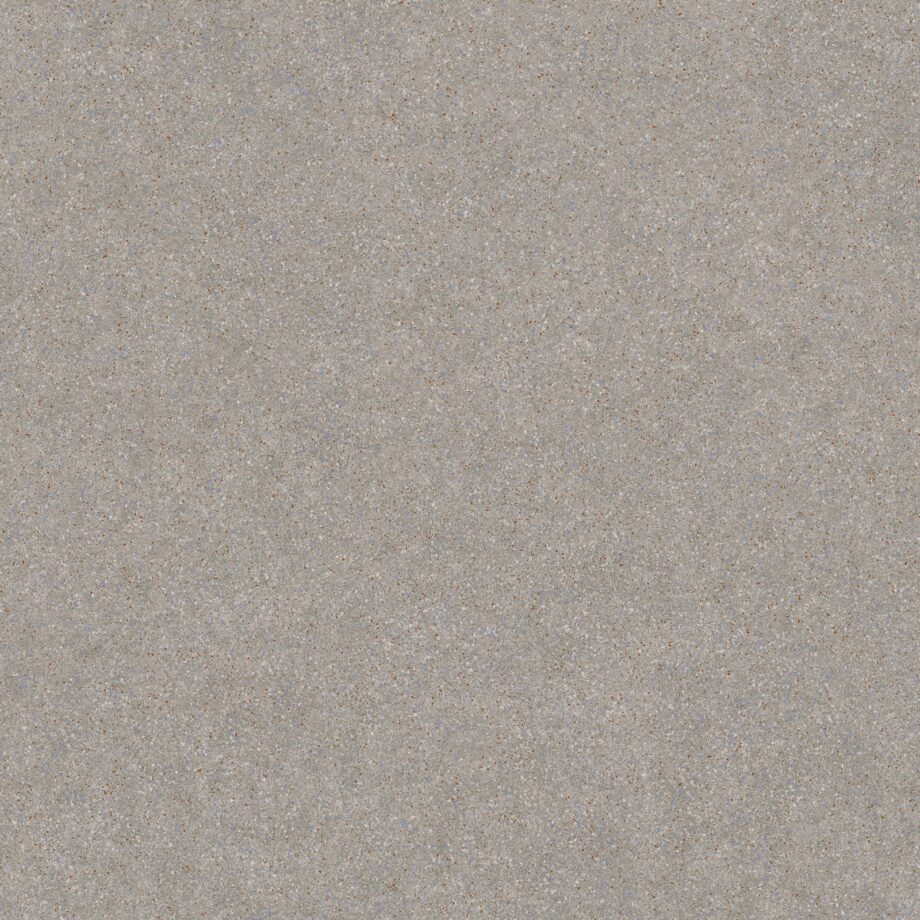 017.804.0368.12449-1 Matte Bodenfliese aus Feinsteinzeug in Terrazzo-Optik Tau Tornares Teide Gray, 90x90 cm, Grau, rektifiziert