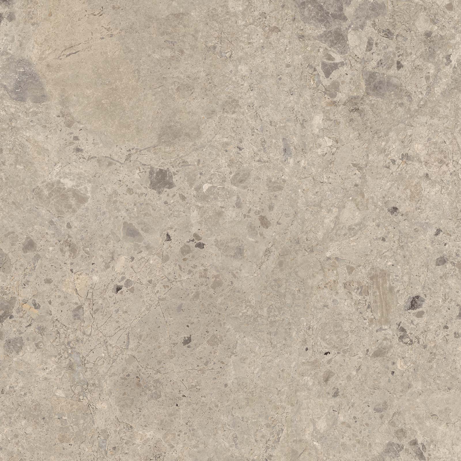 Matte Bodenfliese aus Feinsteinzeug in Steinoptik Tau Qatar Sand, 60x60 cm, 9 mm, Sandbeige, rektifiziert
