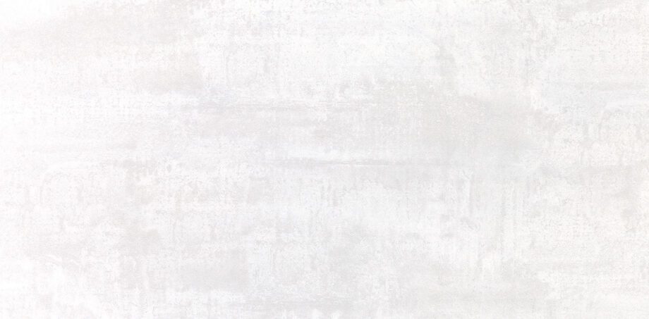 017.869.0012.03972-1 Bodenfliese aus Feinsteinzeug in Cortenstahl-Optik Tau Corten Blanco, 60x120 cm, 10,5 mm, Weiß, rektifiziert