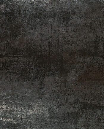 Bodenfliese aus Feinsteinzeug in Cortenstahl-Optik Tau Corten B, 60x120 cm, 10,5 mm, dunkles Rostbraun, rektifiziert