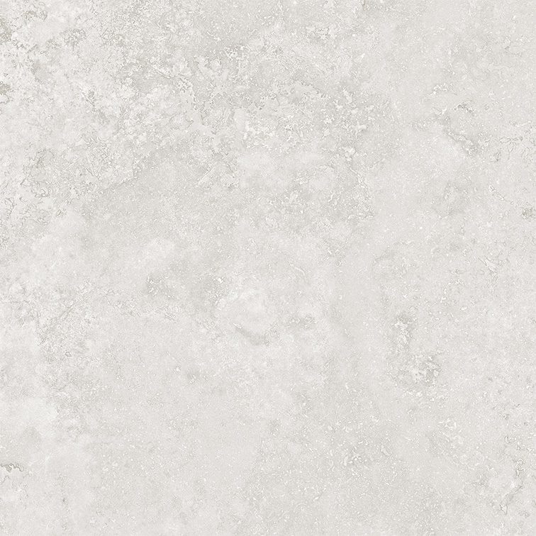 Matte Bodenfliese aus Feinsteinzeug in Steinoptik Aurea Light Grey, 60x60 cm, 10 mm, Hellgrau, R10
