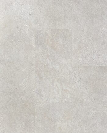 Wasserfeste SPC-Vinylfliese Beige Limestone, 30,5x61 cm, 5,5 mm, mit integrierter Trittschalldämmung