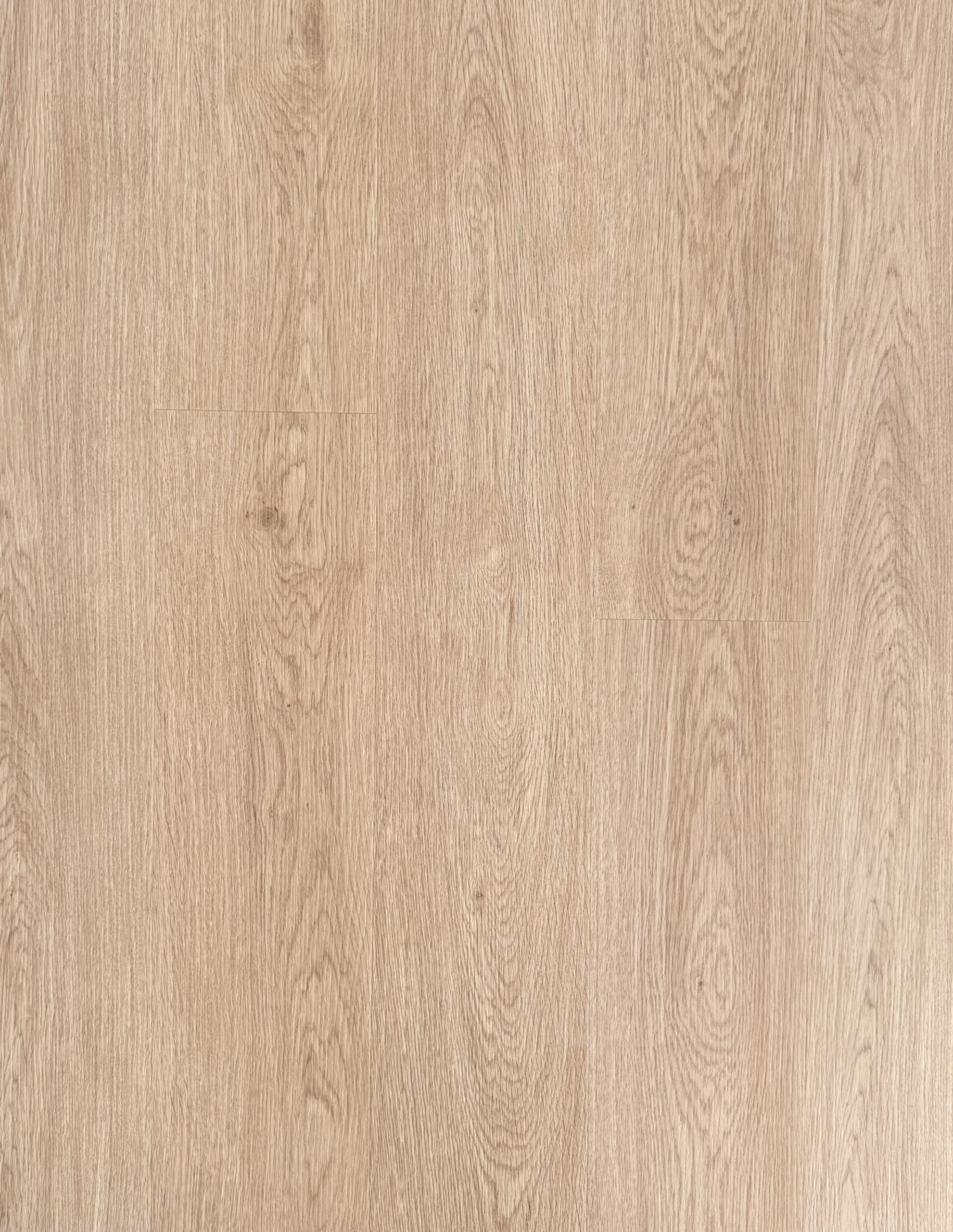 Wasserfeste SPC-Vinyldiele Eiche Natural, 19,8x152,4 cm, 5,5 mm, mit integrierter Trittschalldämmung