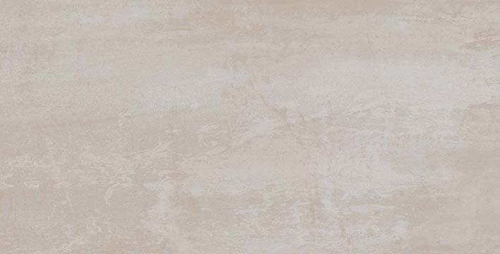 Matte Keramik-Wandfliese in Metalloptik Tau Corten Wall Ivory, 30x60 cm, Elfenbein, rektifiziert