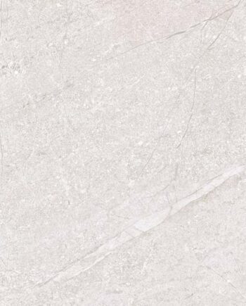 Matte Keramik-Wandfliese in Steinoptik Tau Lithos Wall Pearl, 30x90 cm, 8,7 mm, Perlgrau, rektifiziert
