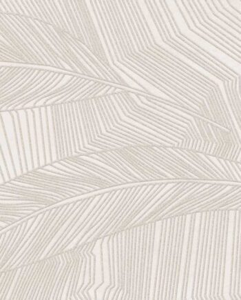 Dekor-Wandfliese aus Keramik in Metalloptik Tau Corten Wall Decor Linen, 30x60 cm, Leinenbeige