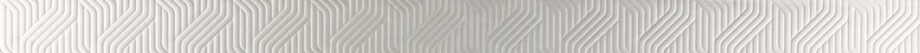 032.662.0183.10112-1 Keramik-Bordüre mit Relief Tau Orne Silver, 3x60 cm, Silbergrau
