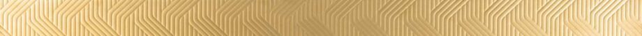032.662.0189.10112-1 Keramik-Bordüre mit Relief Tau Orne Gold, 3x60 cm, Gold