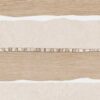 032.896.0313.03047-1 Dekor-Wandfliese aus Keramik Tau Lithos Wall Brading Linen, 30x90 cm, Leinenbeige