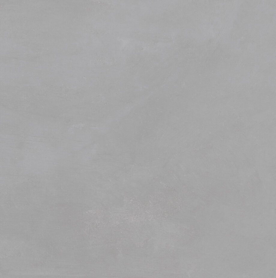 035.090.0183.06613-1 Matte Bodenfliese aus Feinsteinzeug in Betonoptik Tau Lema Silver, 90x90 cm, Silbergrau, R10, rektifiziert