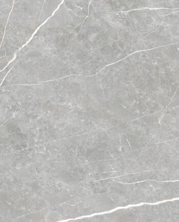 Matte Bodenfliese aus Feinsteinzeug in Marmoroptik Tau Elite Gray, 90x90 cm, Grau, R10, rektifiziert