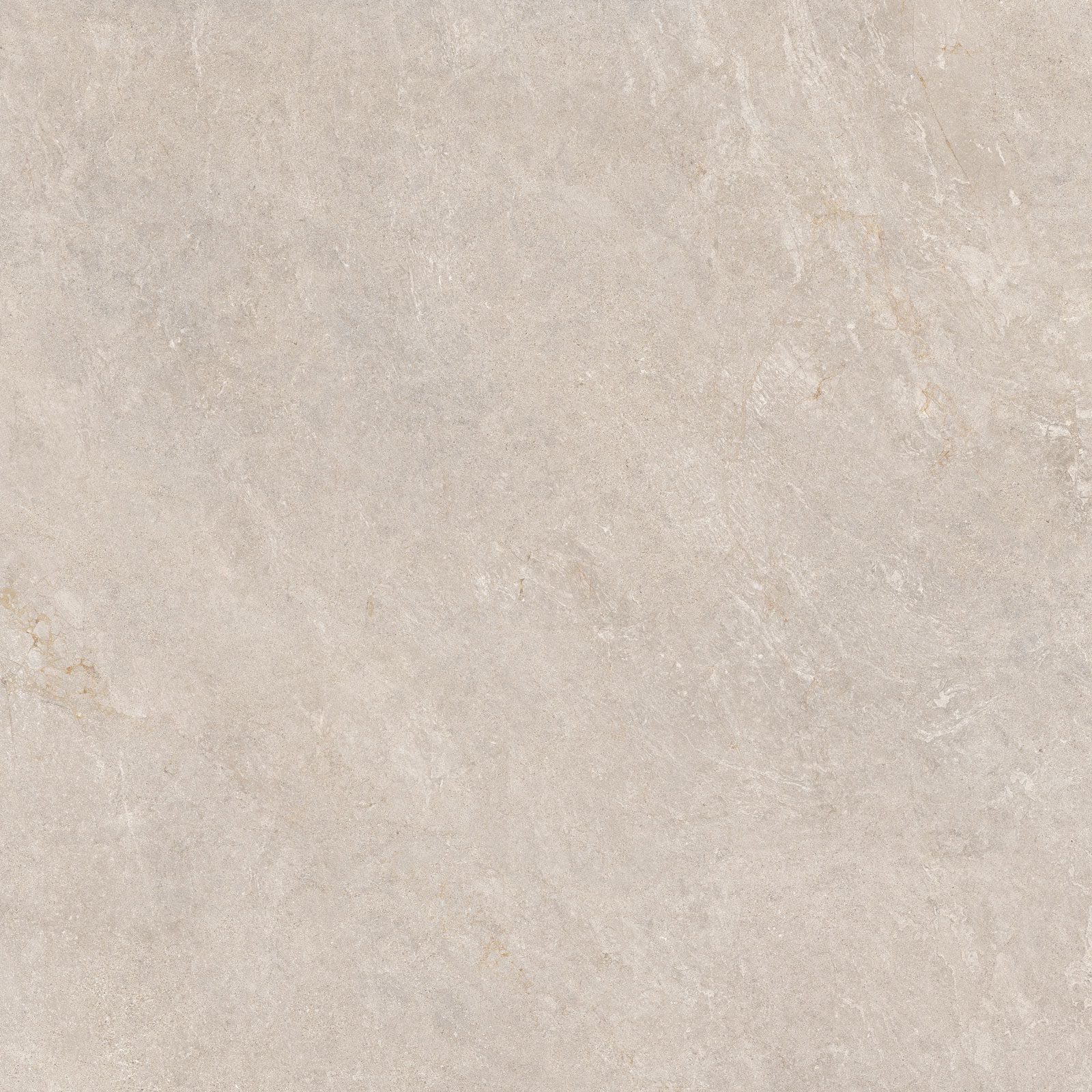 Matte Bodenfliese aus Feinsteinzeug in Steinoptik Tau Caribbean Ivory, 120x120 cm, 9 mm, Elfenbein, rektifiziert