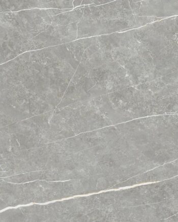 Matte Bodenfliese aus Feinsteinzeug in Marmoroptik Tau Elite Gray, 90x180 cm, 11 mm, Grau, R10, rektifiziert