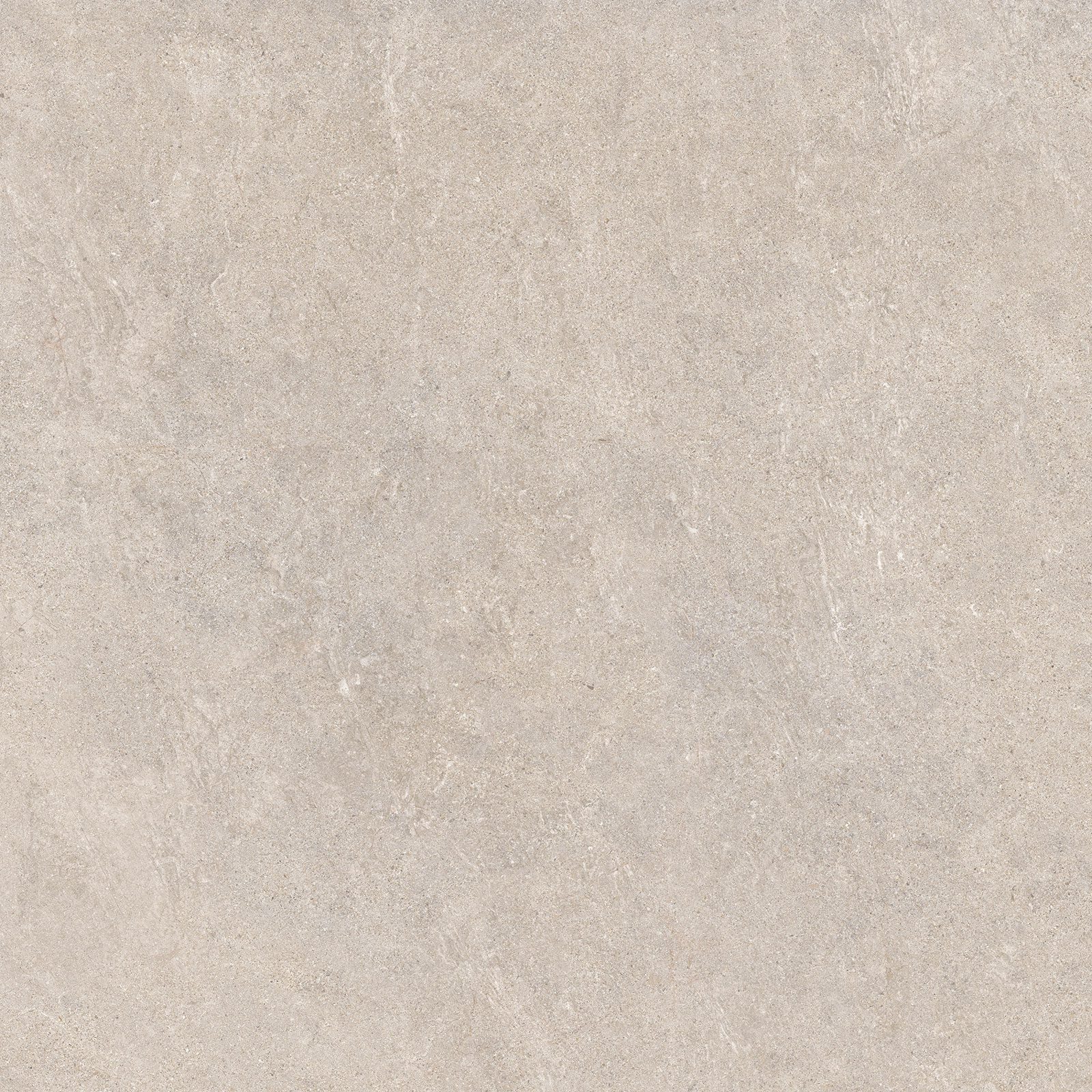 Matte Bodenfliese aus Feinsteinzeug in Steinoptik Tau Caribbean Ivory, 60x60 cm, 9 mm, Elfenbein, rektifiziert