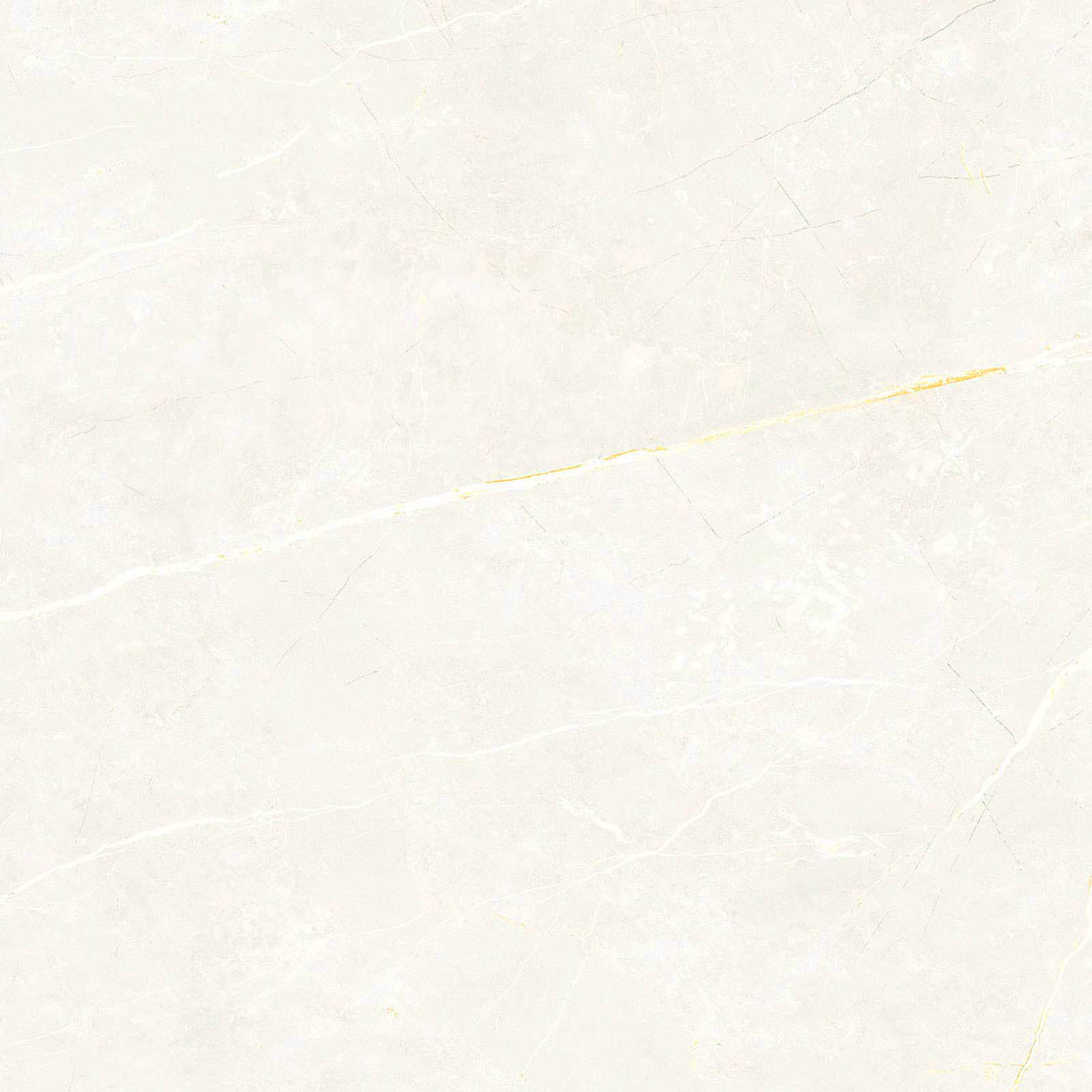 Matte Bodenfliese aus Feinsteinzeug in Marmoroptik Tau Elite White, 60x60 cm, 9 mm, Weiß, R10, rektifiziert