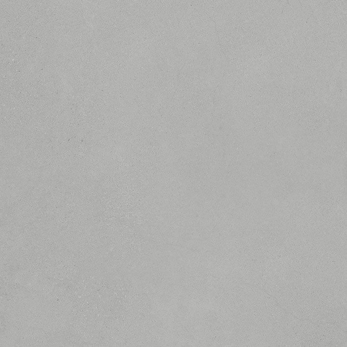 Matte Bodenfliese aus Feinsteinzeug in Betonoptik Tau Integra Silver, 60x60 cm, 9 mm, Silbergrau, R10, rektifiziert