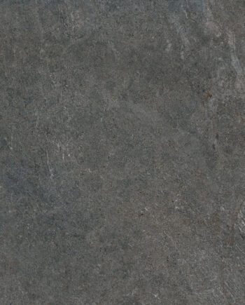 Matte Bodenfliese aus Feinsteinzeug in Steinoptik Tau Caribbean Graphite, 60x120 cm, 10,5 mm, Graphitgrau, rektifiziert