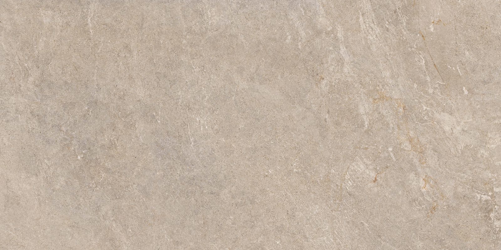 Matte Bodenfliese aus Feinsteinzeug in Steinoptik Tau Caribbean Light Beige, 60x120 cm, 10,5 mm, Hellbeige, rektifiziert
