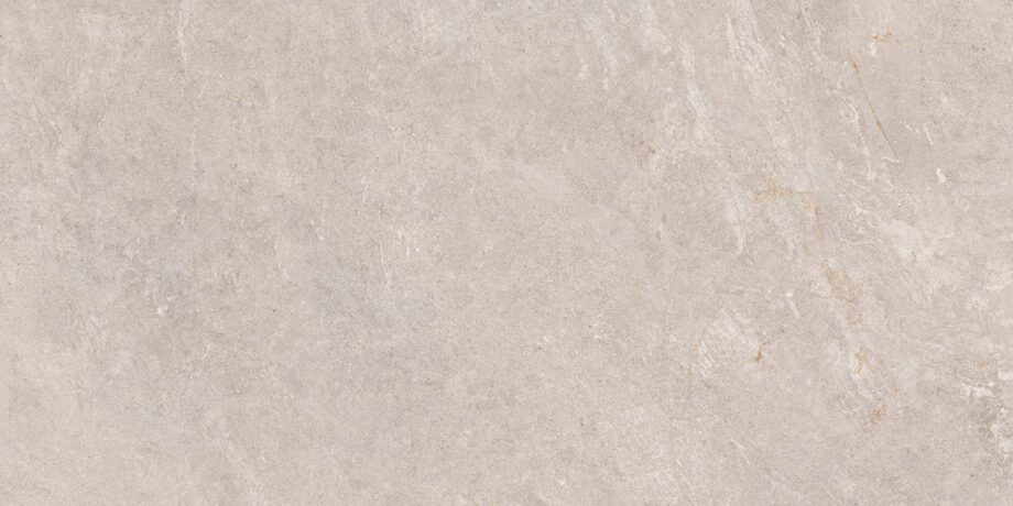 Matte Bodenfliese aus Feinsteinzeug in Steinoptik Tau Caribbean White, 60x120 cm, 10,5 mm, Weiß, rektifiziert