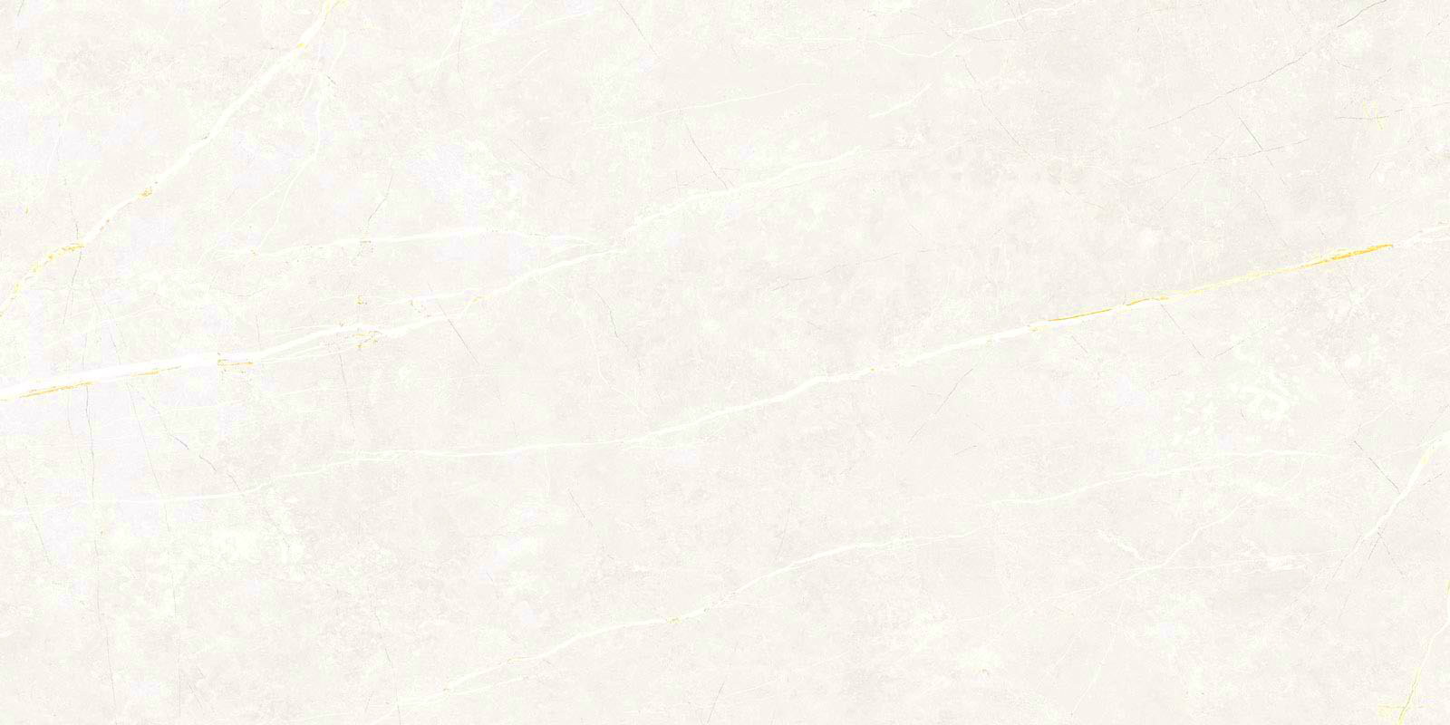 Matte Bodenfliese aus Feinsteinzeug in Marmoroptik Tau Elite White, 60x120 cm, 10,5 mm, Weiß, R10, rektifiziert