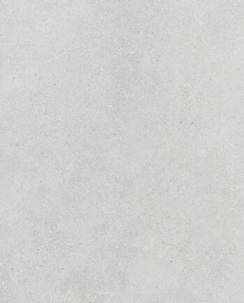 Matte Bodenfliese aus Feinsteinzeug in Betonoptik Tau Integra Pearl, 60x120 cm, 10,5 mm, Perlgrau, R10, rektifiziert