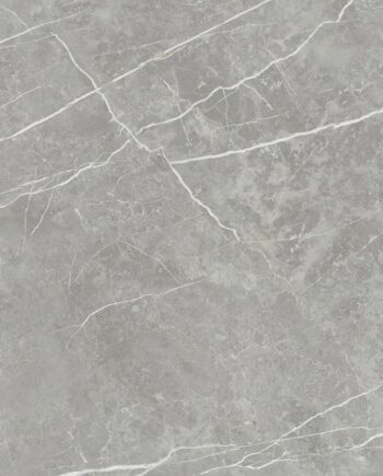 Matte Bodenfliese aus Feinsteinzeug in Marmoroptik Tau Elite Gray, 60x120 cm, 10,5 mm, Grau, R10, rektifiziert