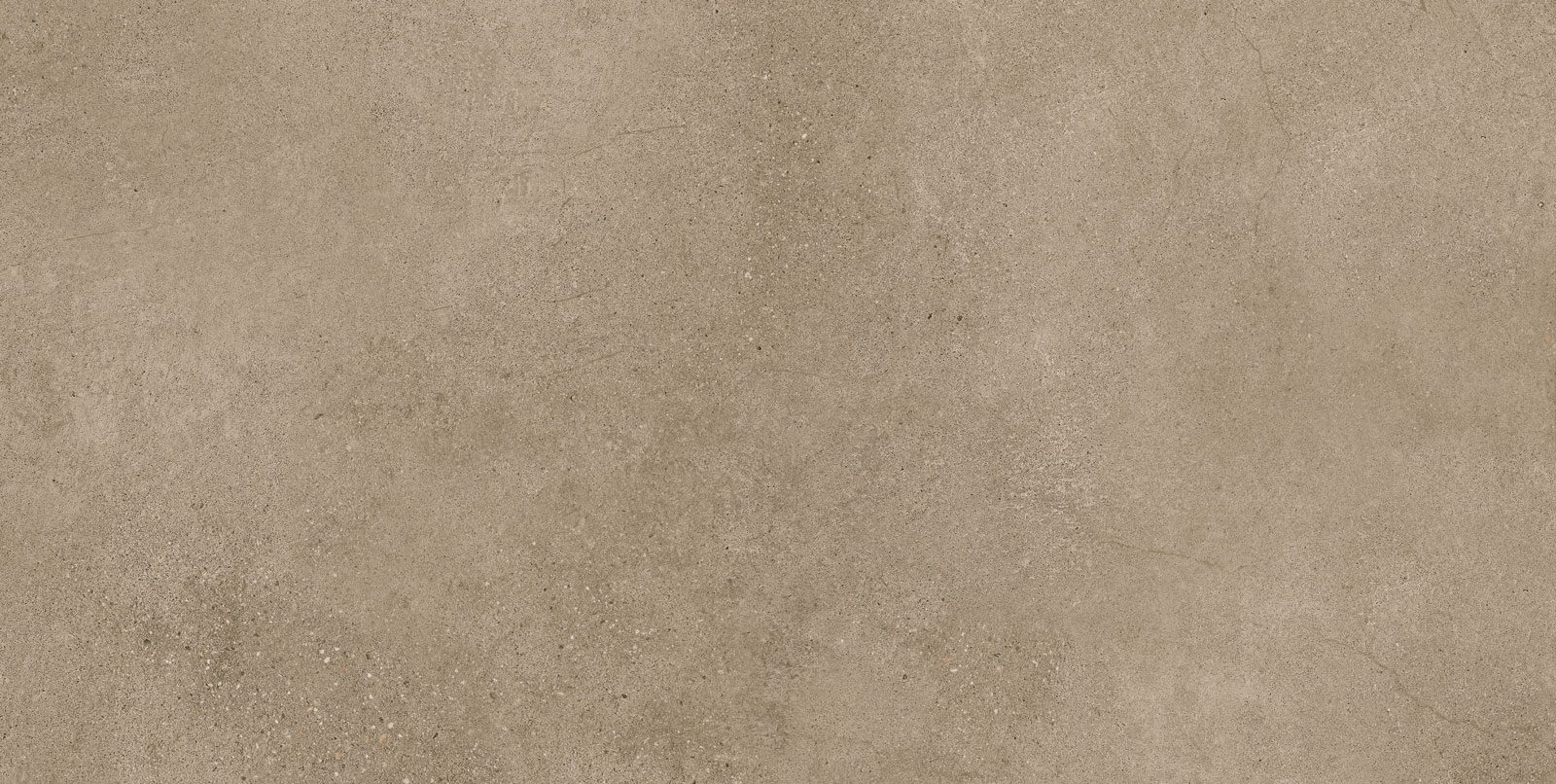 Matte Bodenfliese aus Feinsteinzeug in Betonoptik Tau Integra Greige, 60x120 cm, 10,5 mm, Greige, R10, rektifiziert