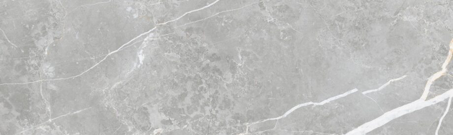 036.137.0368.09213-1 Matte Wandfliese aus Feinsteinzeug in Marmoroptik Tau Elite Gray, 9x30 cm, Grau, rektifiziert